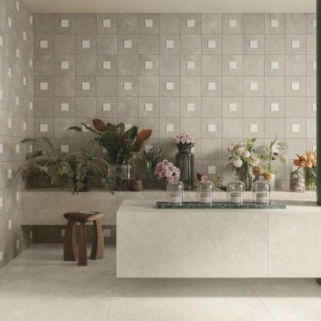 Refin Coquille Champagne Hammered R 60X120 RA55