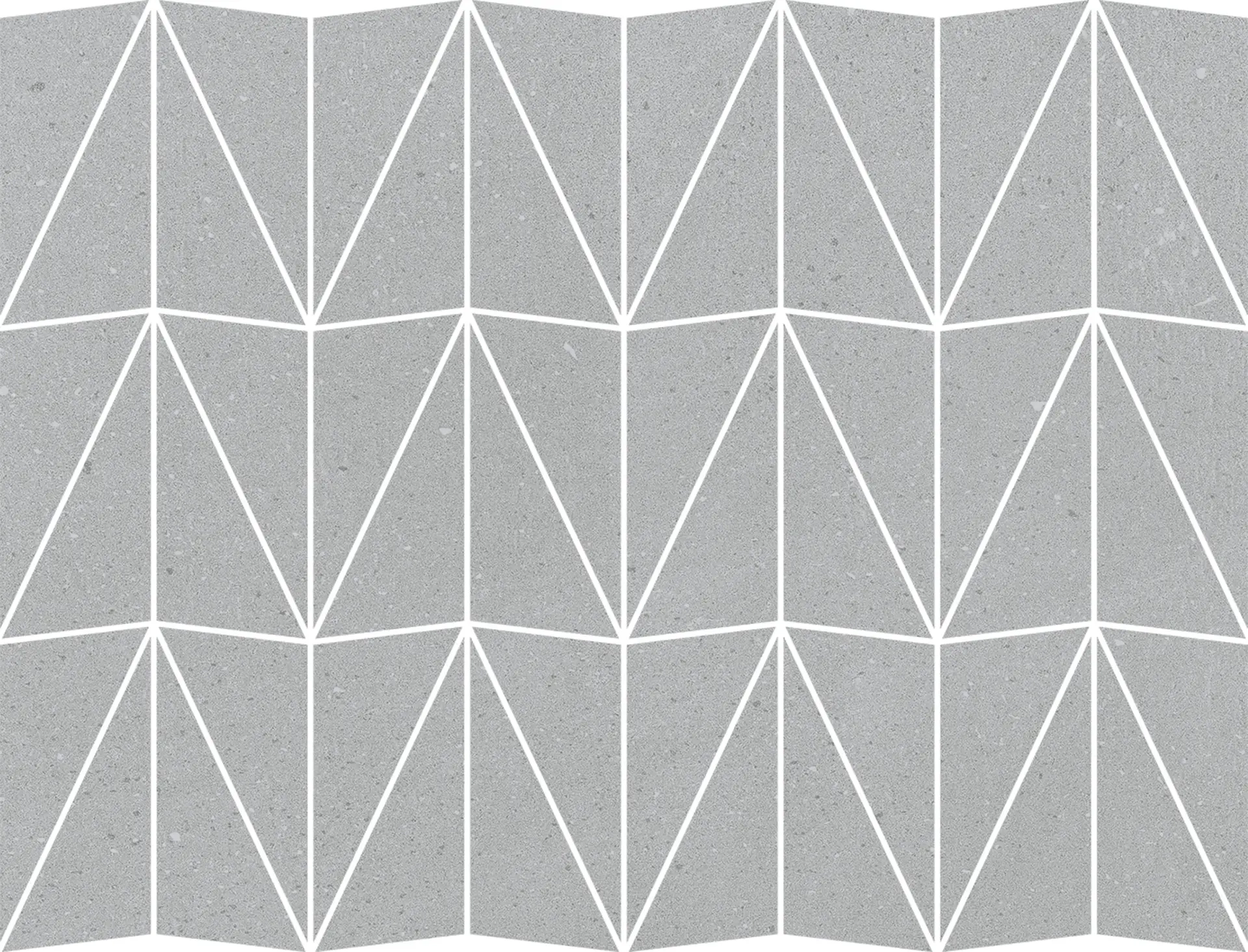 Marazzi Slow Cold Cemento Mosaico Triangolo Rt MPF3