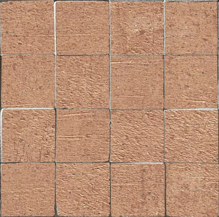 Kronos Terra Crea  Mattone Mosaico 7,5X7,5  TE114