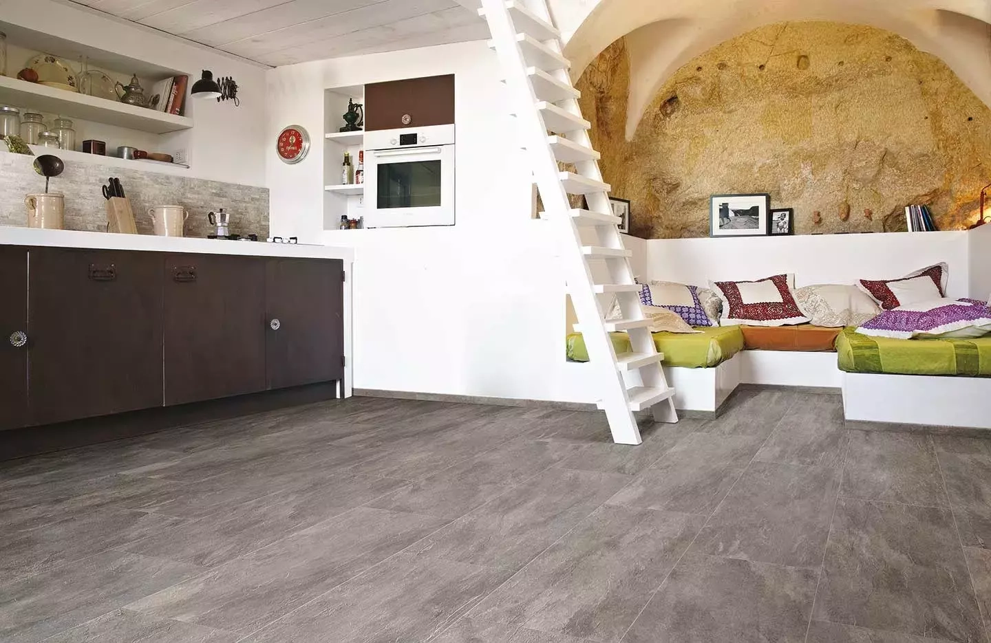 Florim Rex Ardoise Plombe Grip 80X80 Ret 738654