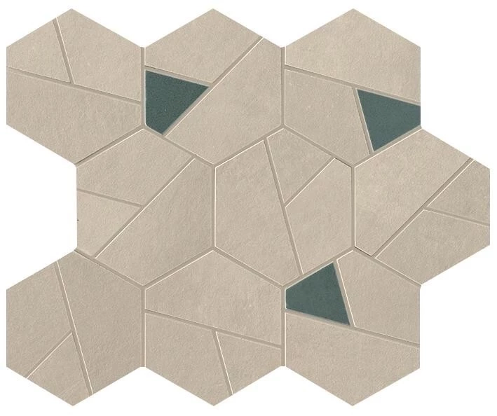 Atlas Concorde Boost Pro Cream Mosaico Hex Blue  A0QO
