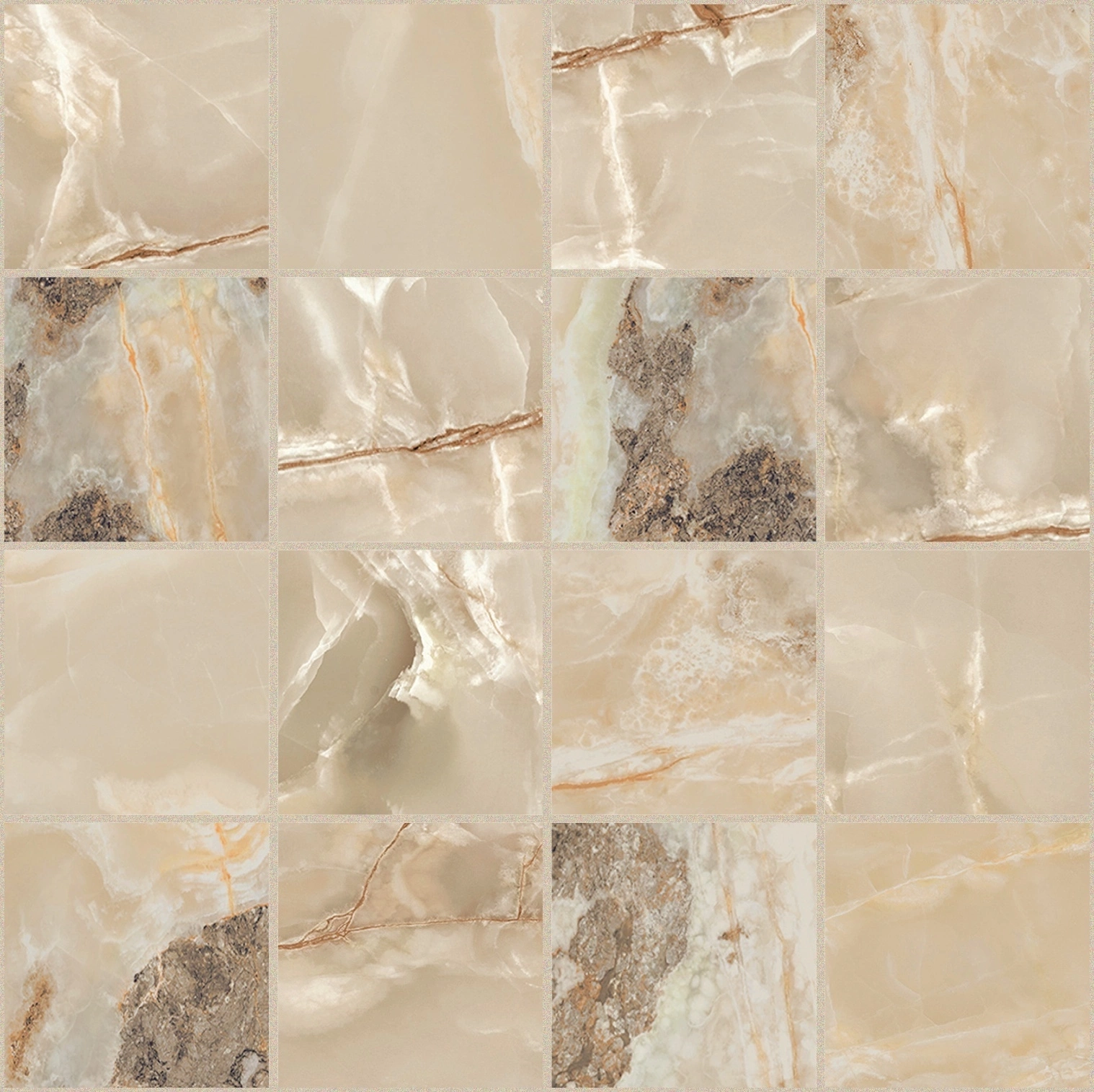 Florim Casa Dolce Casa Onyx&More Golden Blen Sat 6Mm Mos7,5X7,5  767782