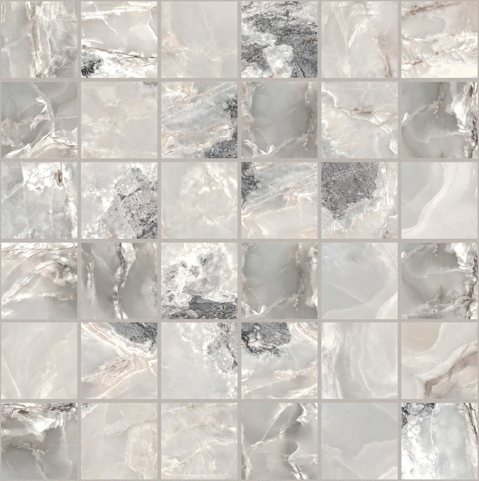Florim Casa Dolce Casa Onyx&More Silver Blend Glo Mos.5X5  767645