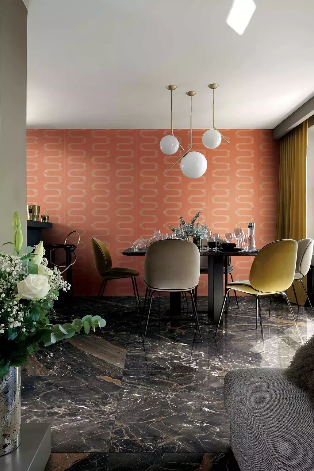 Florim Rex Filati Lady Hamil Amaranto B 6Mm 60X120R 769160
