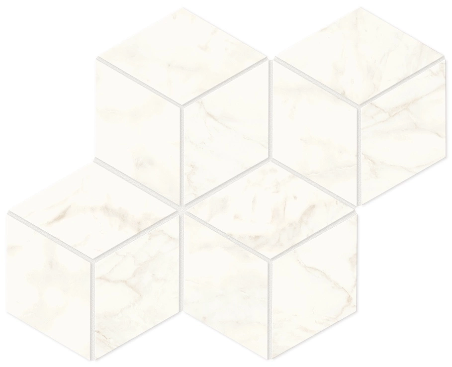 Atlas Concorde Marvel Calacatta Delicato Mos. Esagono Lapp  A42K