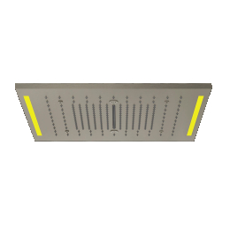 Cover with lighting system for 500x500 multifunction system Gessi Colour 57977
