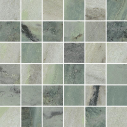 Cerdomus Iskra Mosaico 4,7x4,7 Irish Green Levigato  30x30 94459