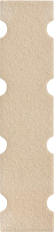 Mutina Bottone L Sabbia 7,5X32 BOSB11