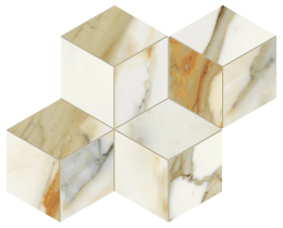 Marca Corona Scult. Calacatta Vena Antica Tess. Rombo Ref. J563