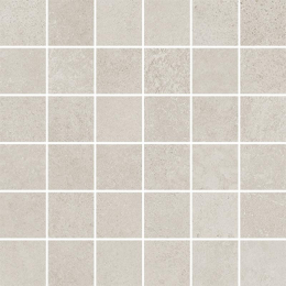 Cerdomus Concrete Art Mosaico 4,7x4,7 Bianco Matt  30x30 97548