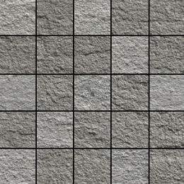 Iris Fmg Pietre Quarzite Antracite Mosaico 5 Strutturato ST30881