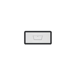 Placca dei pulsanti Gessi Hi-Fi SP02779