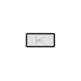 Placca dei pulsanti Gessi Hi-Fi SP02785