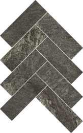 Cerdisa Slatestone Herringbone 5X15 T8 Coal 21.5x29.4 0200702