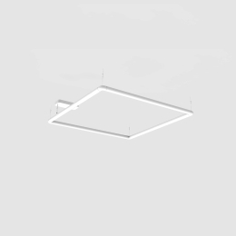 Lampada da soffitto Artemide 1430010A Alphabet of Light - Square - 120 - Suspension - Dali/Push