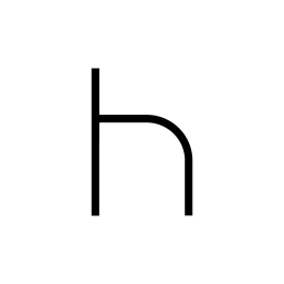 Lampa ścienna Artemide 1202h00A Alphabet of Light - Lowercase - Letter h