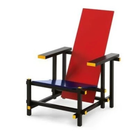 Fauteuil Cassina Red And Blue