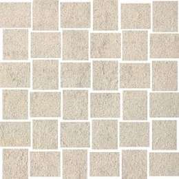  Gigacer Concrete White 30X30 Mosaic Action 4.8Mm 4.8MOS30ACTIONWHITE 