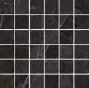 Italgraniti Calacatta Black Mosaico Lap. 30X30  CH033ML