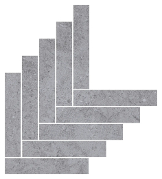 Ragno Kalkstone Grey Mosaico Freccia  RANW