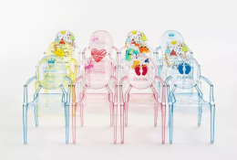 Stuhl Kartell Lou Lou Ghost Special Edition