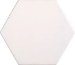 Tonalite Esagona Bianco Matt 6400