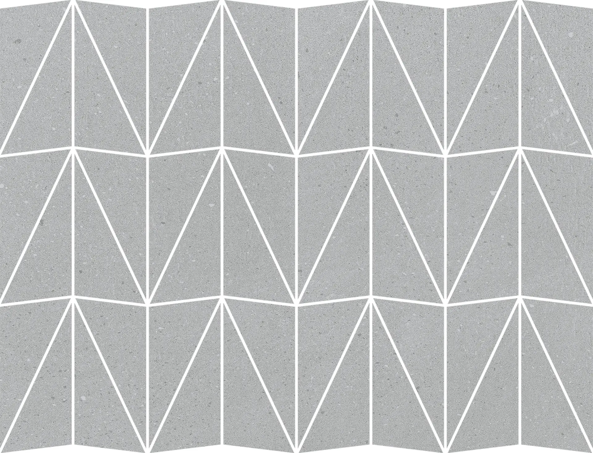Marazzi Slow Cold Cemento Mosaico Triangolo Rt MPF3
